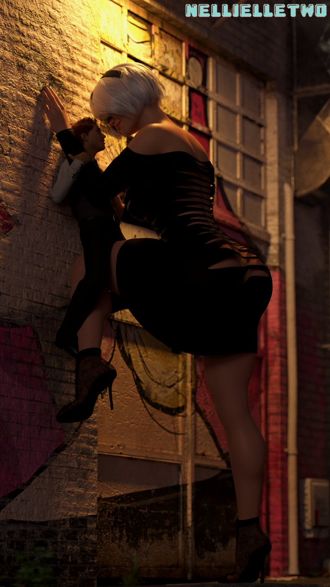 Yorha 2b (Nier) Rule 34 Image