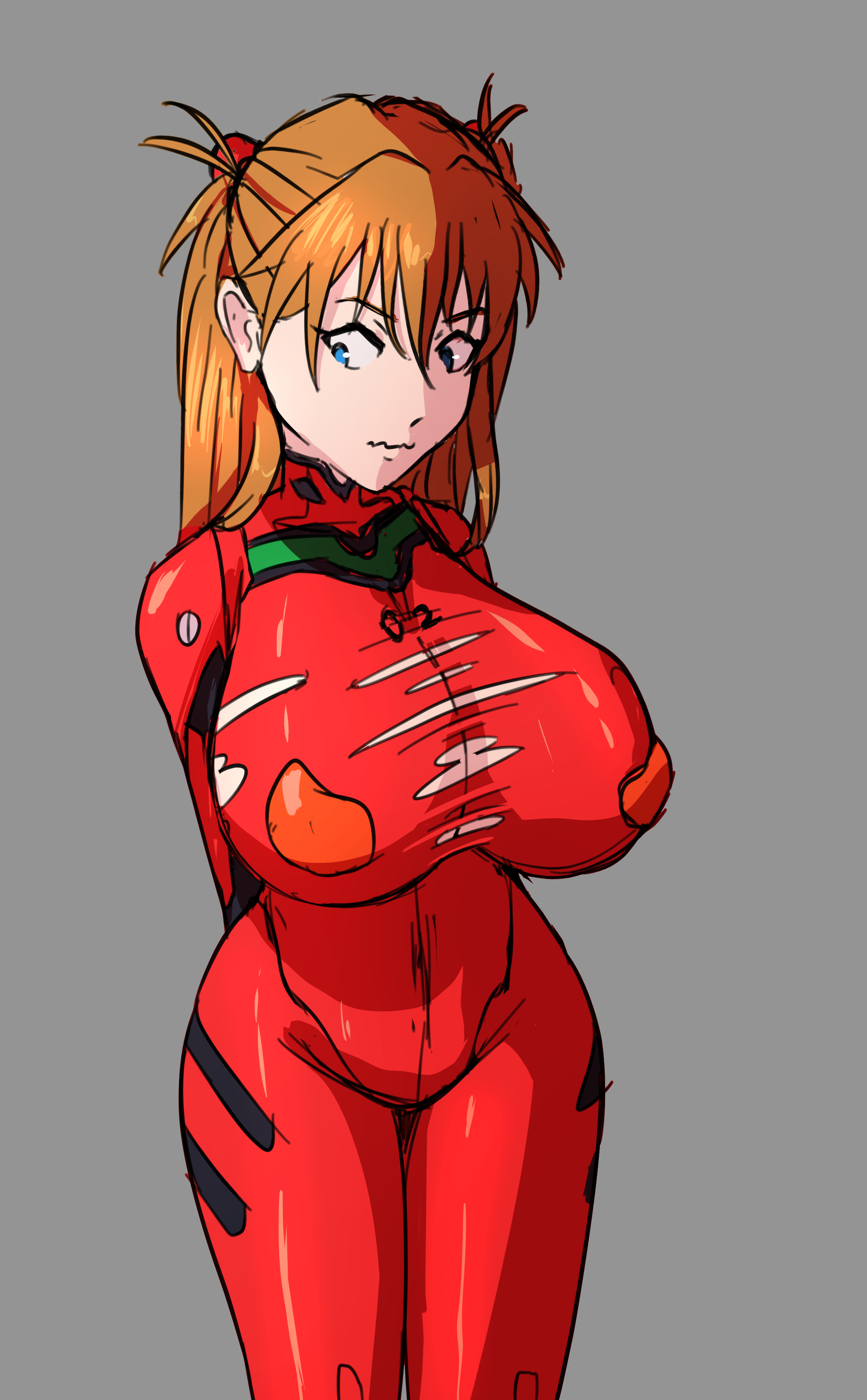 Asuka Langley Sohryu (Neon Genesis Evangelion) Rule 34 Image