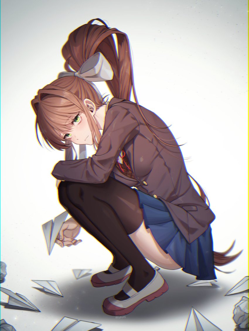 Monika (Doki Doki Literature Club) Rule 34 Image