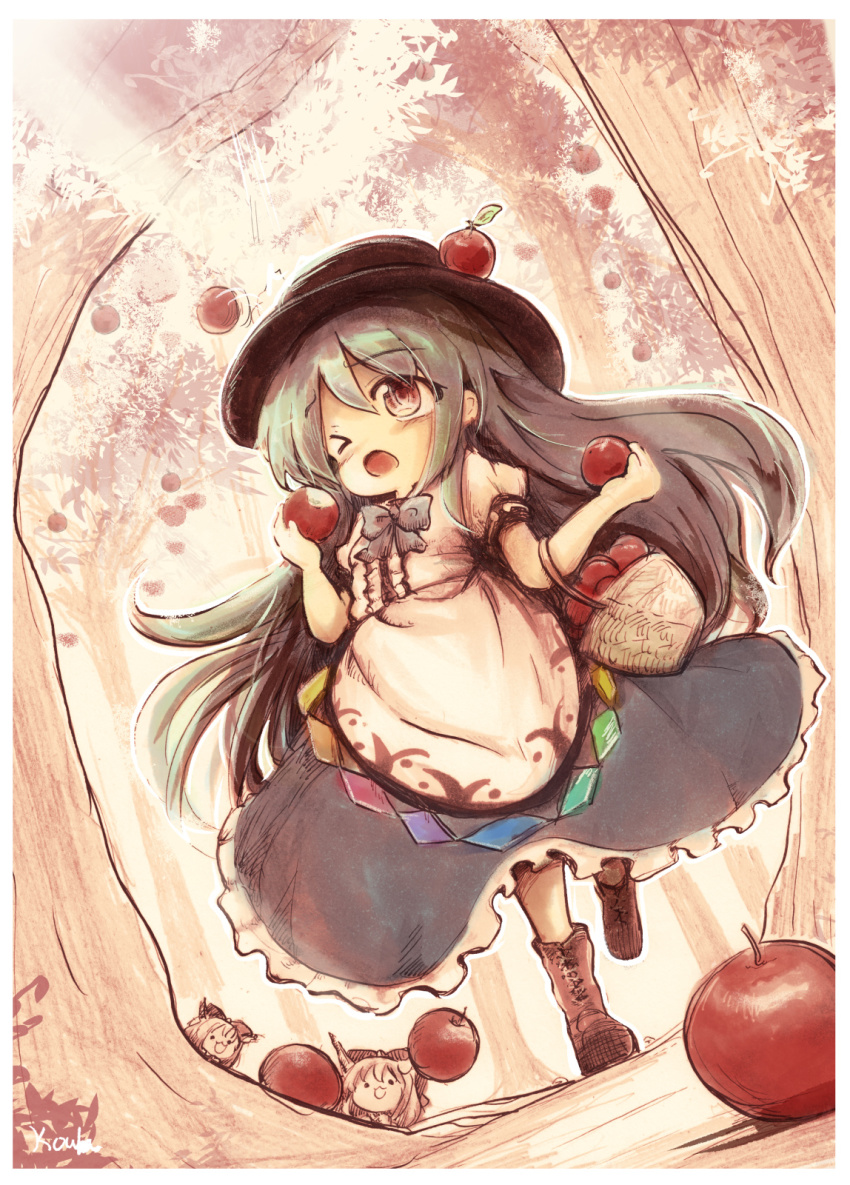 Hinanawi Tenshi (Touhou) Rule 34 Image