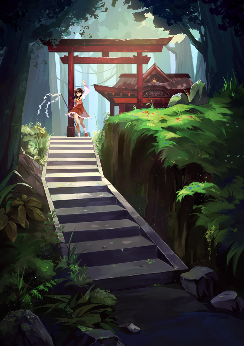 Hakurei Reimu (Touhou) Rule 34 Image