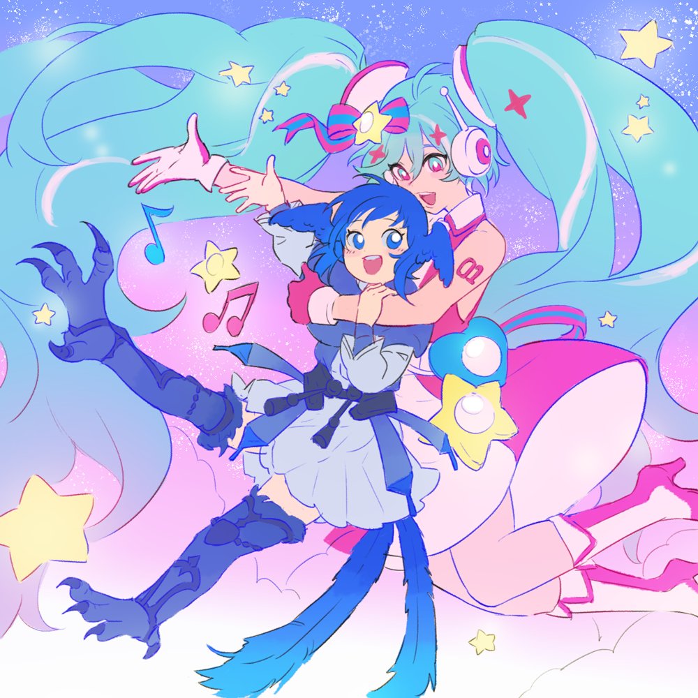 Hatsune Miku (Final Fantasy) Rule 34 Image