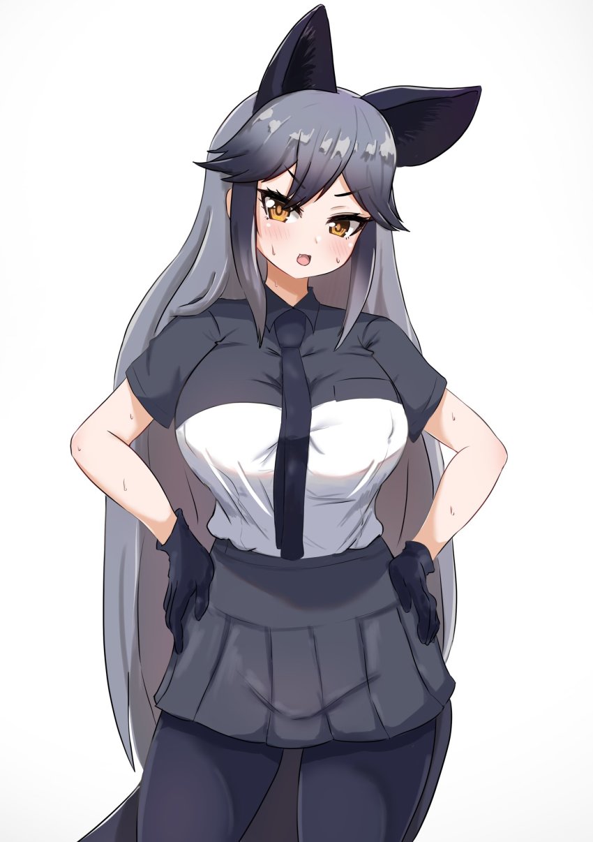 Silver Fox (Kemono Friends) Rule 34 Image