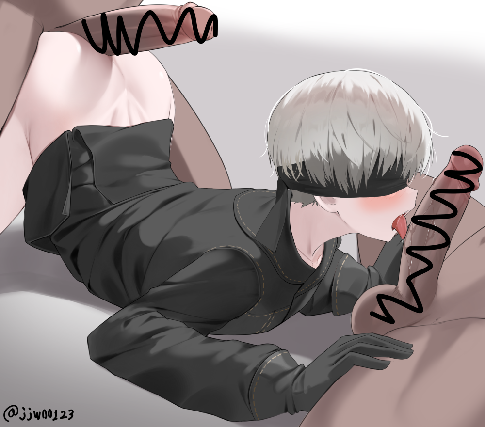 Yorha 9s (Nier: Automata) Rule 34 Image
