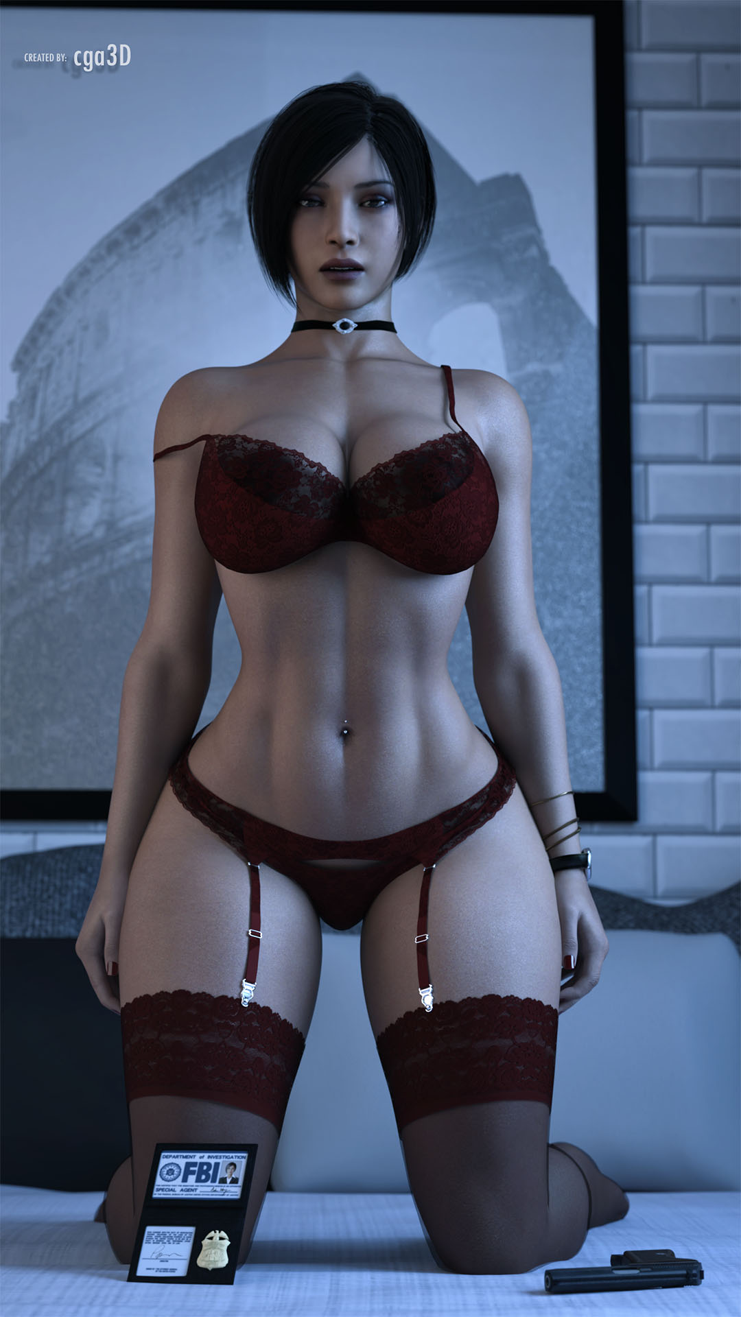 Ada Wong (Capcom) Rule 34 Image