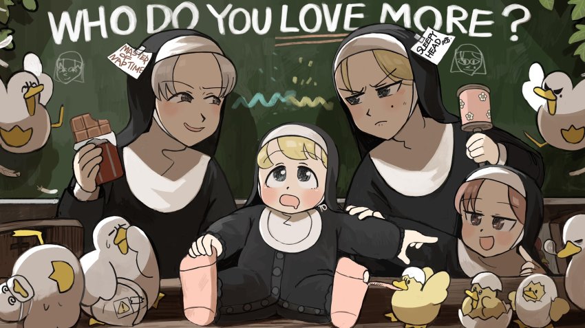Clumsy Nun (Diva) Rule 34 Image