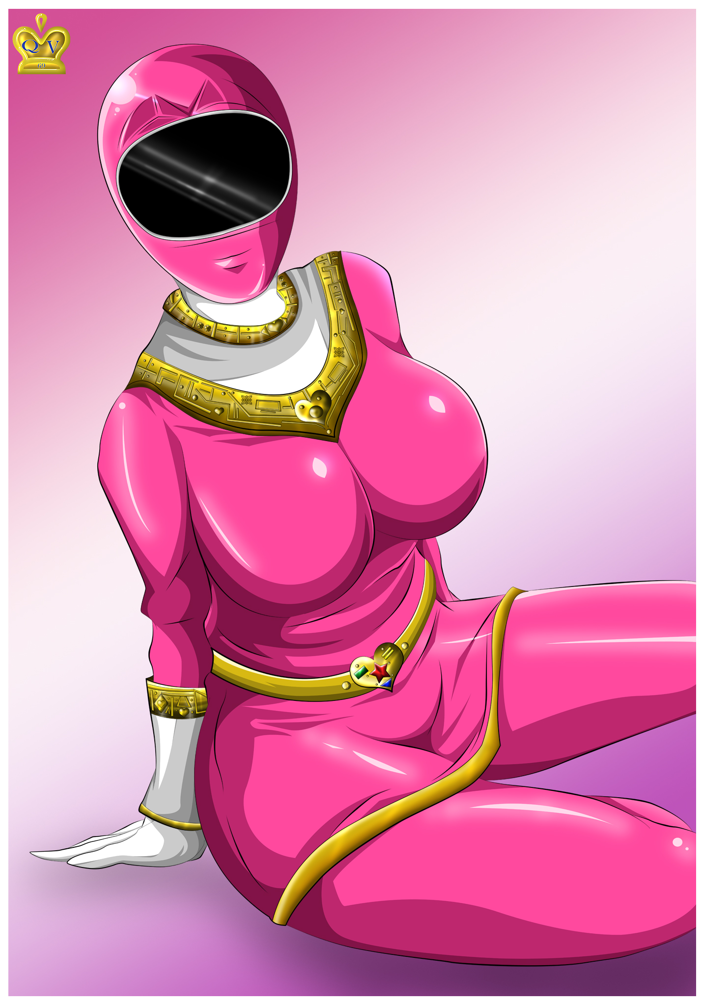 Pink Ranger (Power Rangers) Rule 34 Image
