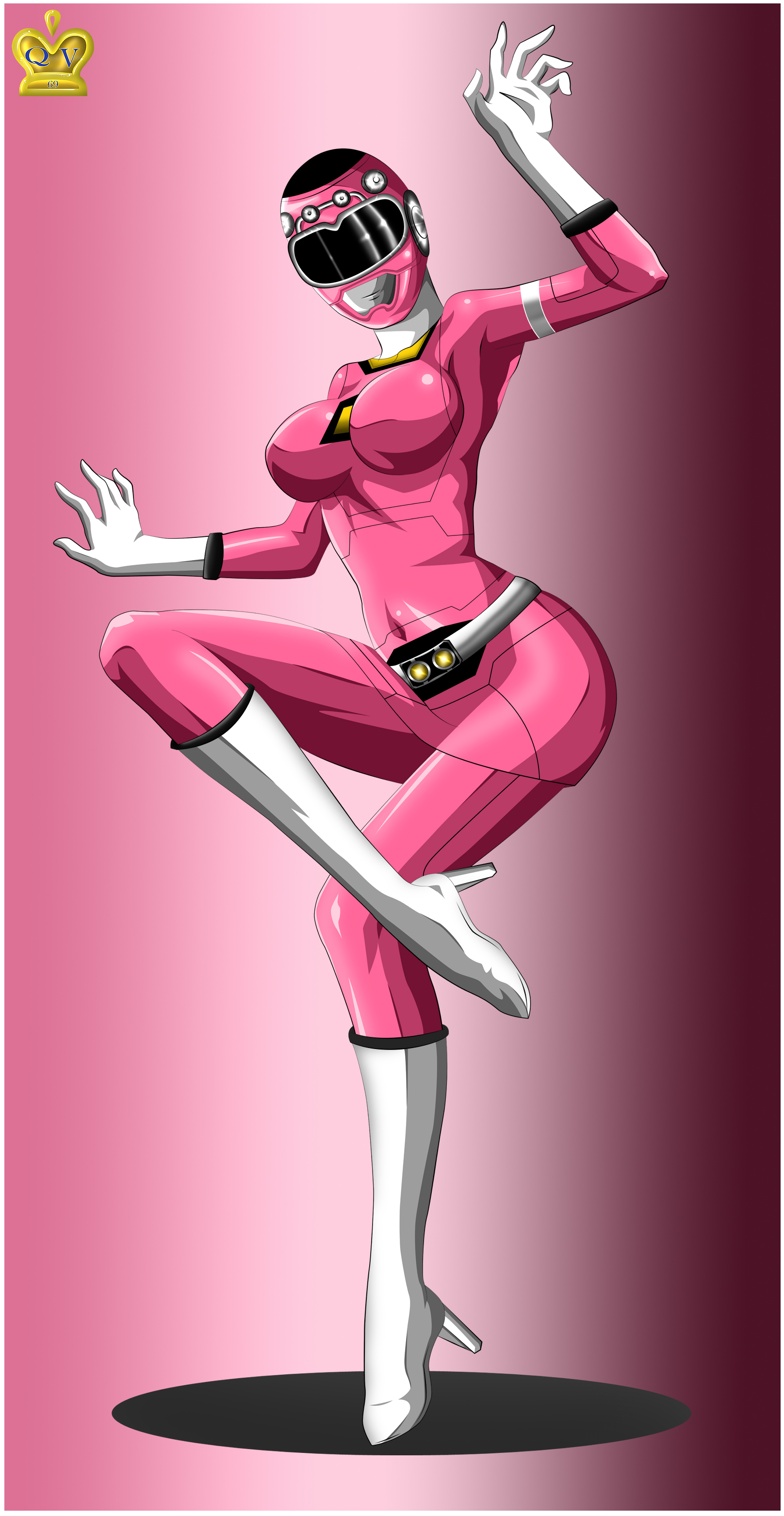 Pink Ranger (Power Rangers) Rule 34 Image