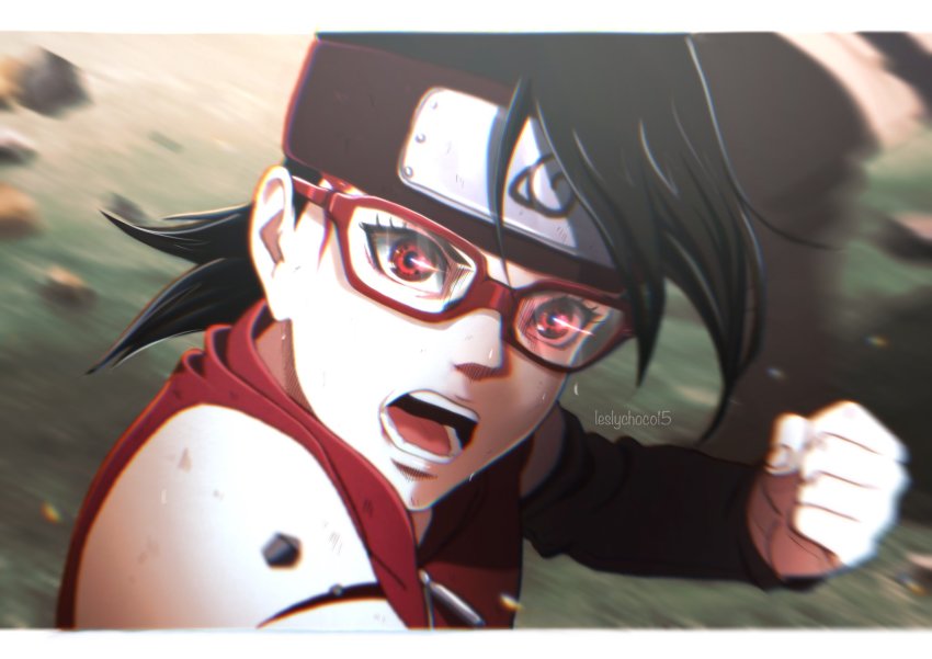 Uchiha Sarada (Boruto: Naruto Next Generations) Rule 34 Image