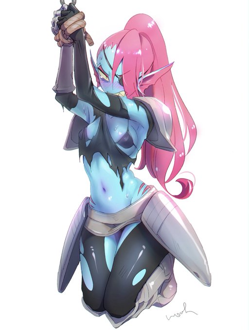 Undyne (Undertale) Rule 34 Image