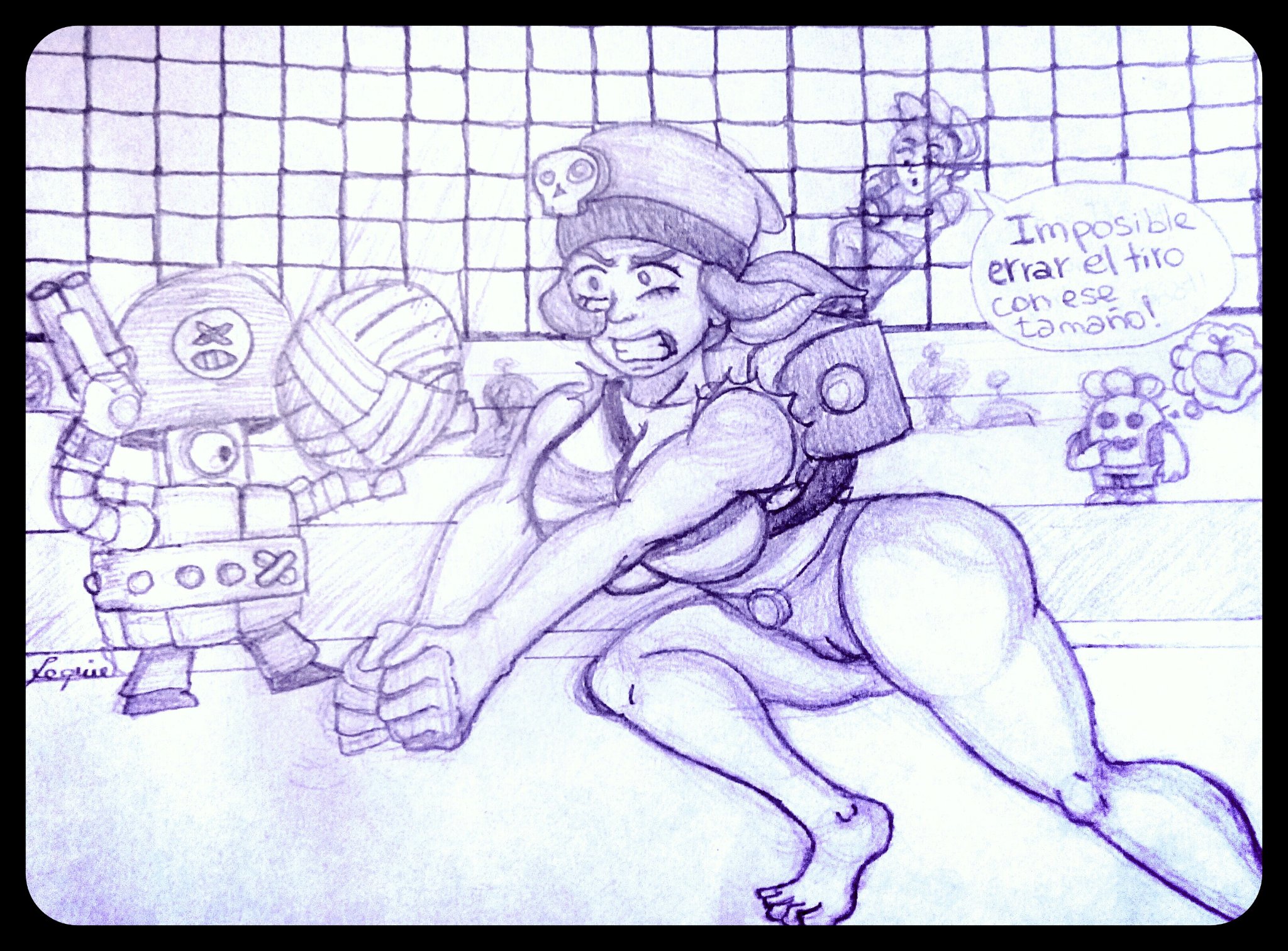 Darryl (Brawl Stars) Rule 34 Image