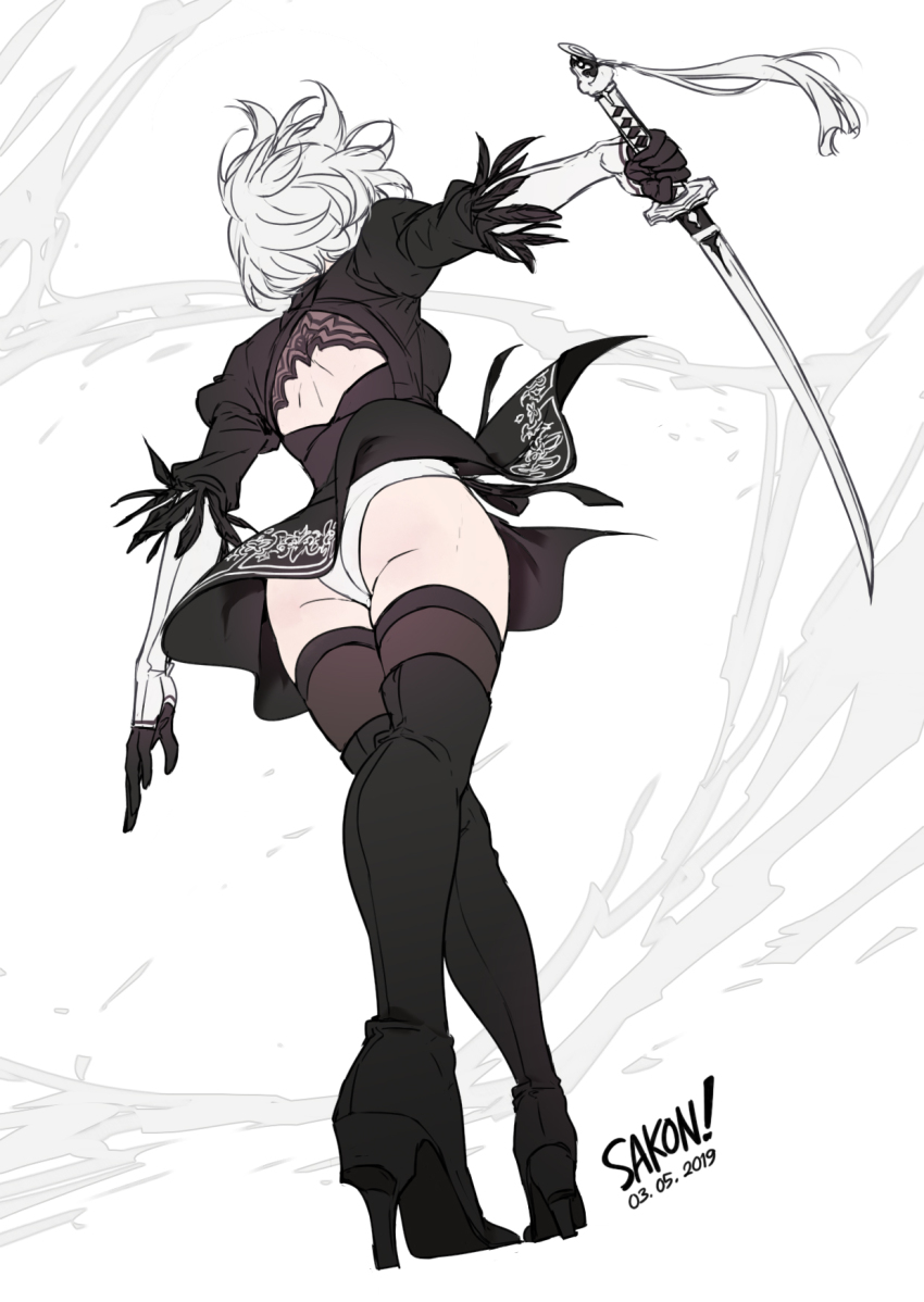 2b (Nier:Automata) Rule 34 Image