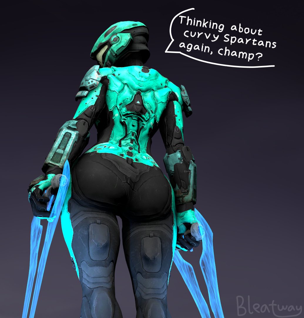 Female Spartan (Halo) Rule 34 Image