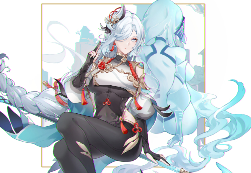 Shenhe (Genshin Impact) Rule 34 Image