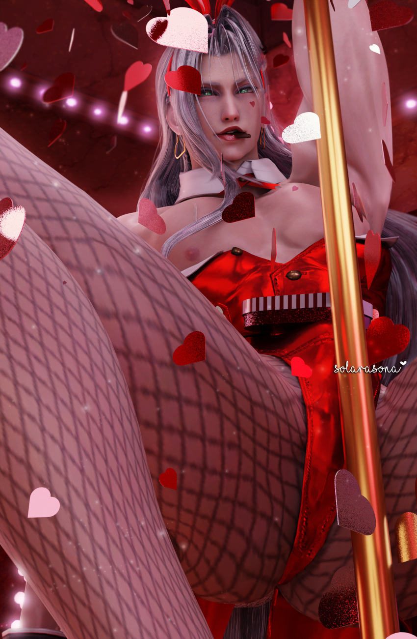 Sephiroth (Final Fantasy) Rule 34 Image