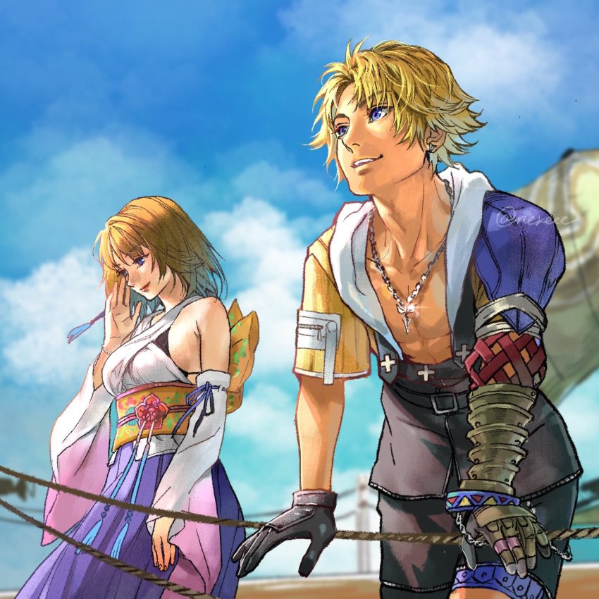 Tidus (Final Fantasy) Rule 34 Image
