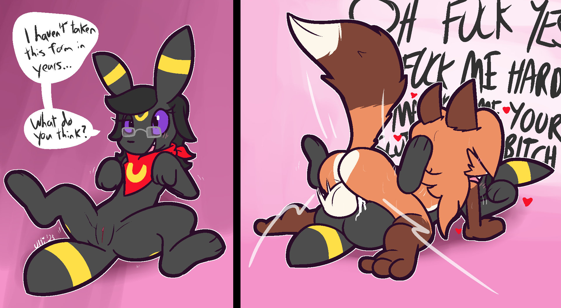 Eeveelution (Autumn (Mr. Fox)) Rule 34 Image