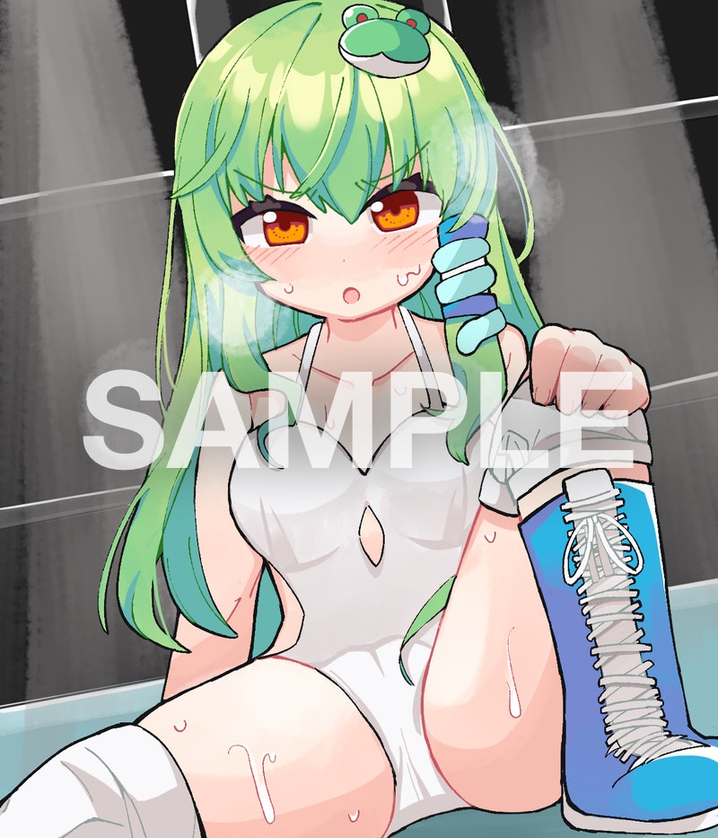 Kochiya Sanae (Touhou) Rule 34 Image