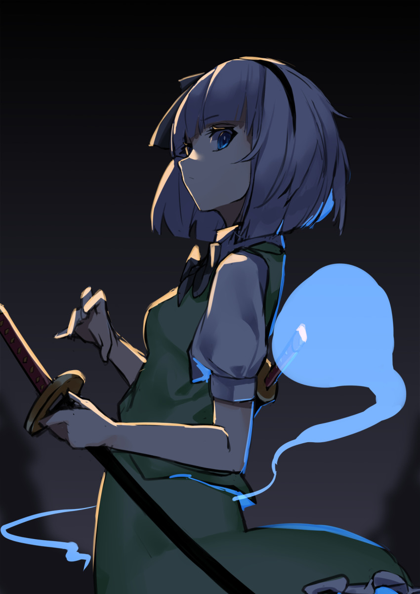 Konpaku Youmu (Touhou) Rule 34 Image