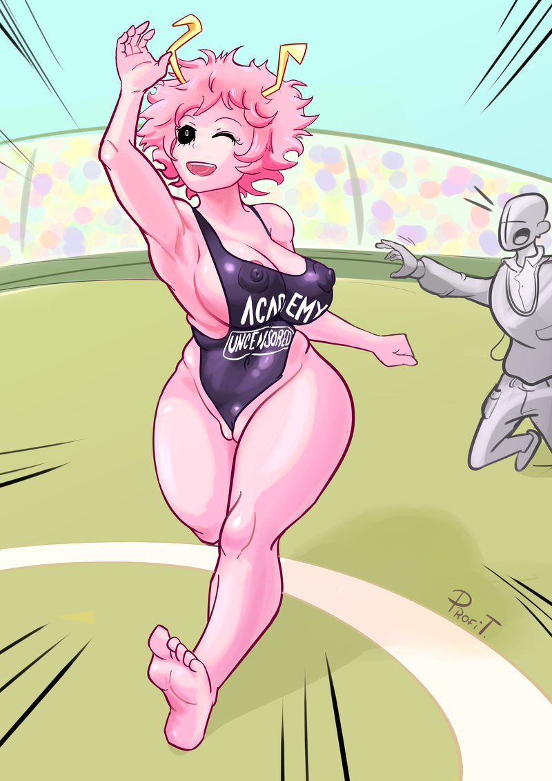 Mina Ashido (My Hero Academia) Rule 34 Image
