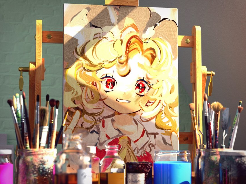 Flandre Scarlet (Touhou) Rule 34 Image