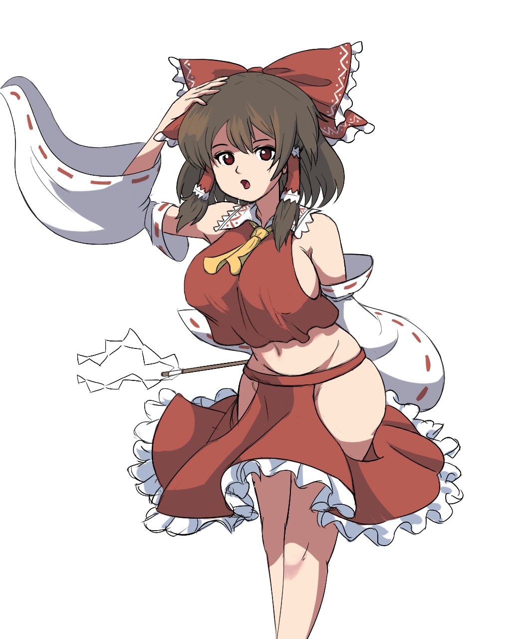 Hakurei Reimu (Touhou) Rule 34 Image