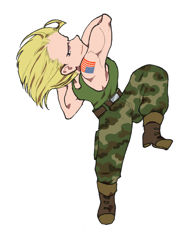 Guile (Street Fighter) Rule 34 Image