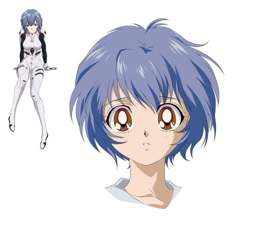 Ayanami Rei (Neon Genesis Evangelion) Rule 34 Image