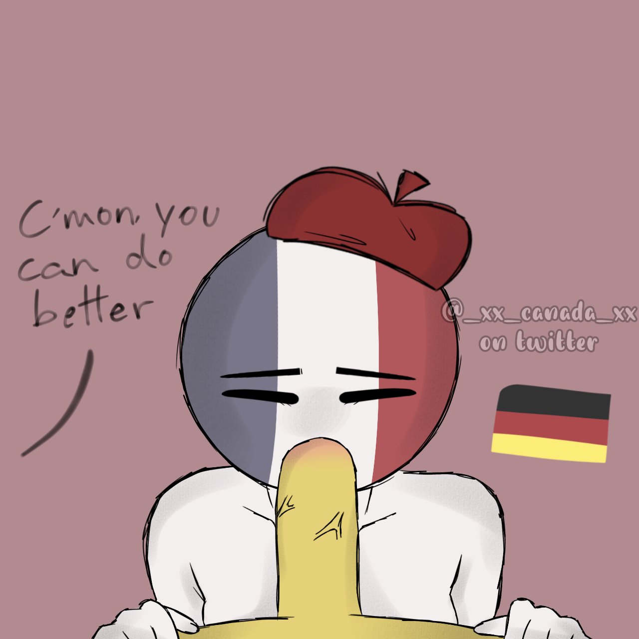 France (Countryhumans) Rule 34 Image