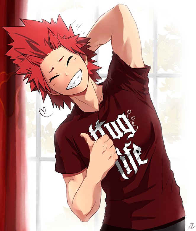 Kirishima Eijirou (Boku No Hero Academia) Rule 34 Image