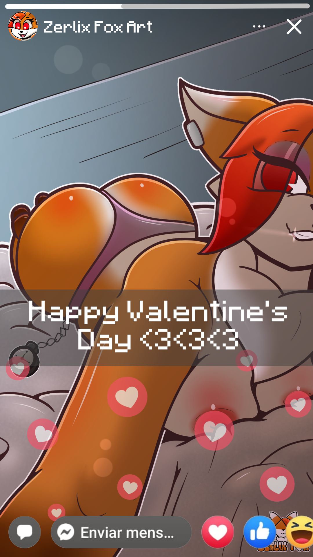 Zerlix Fox (Character) Rule 34 Image