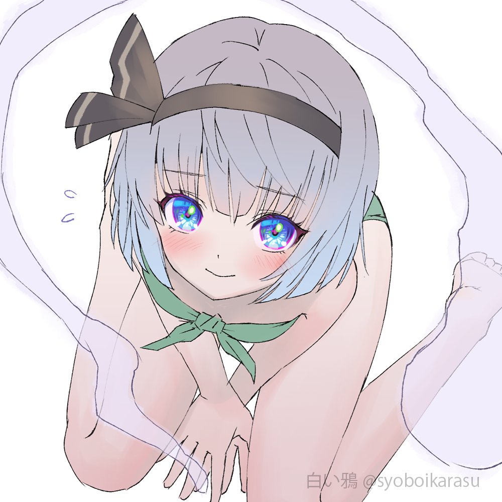 Konpaku Youmu (Touhou) Rule 34 Image