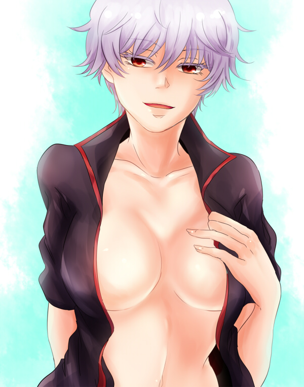 Ginko Sakata (Gintama) Rule 34 Image