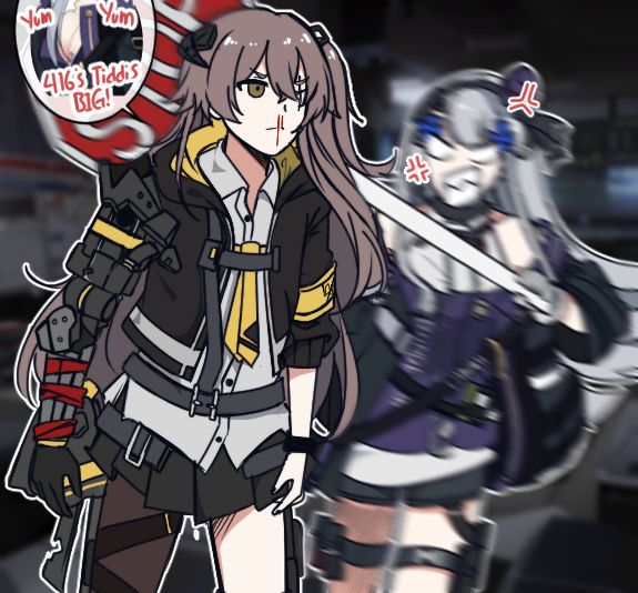 Hk416 (Girls' Frontline) Rule 34 Image