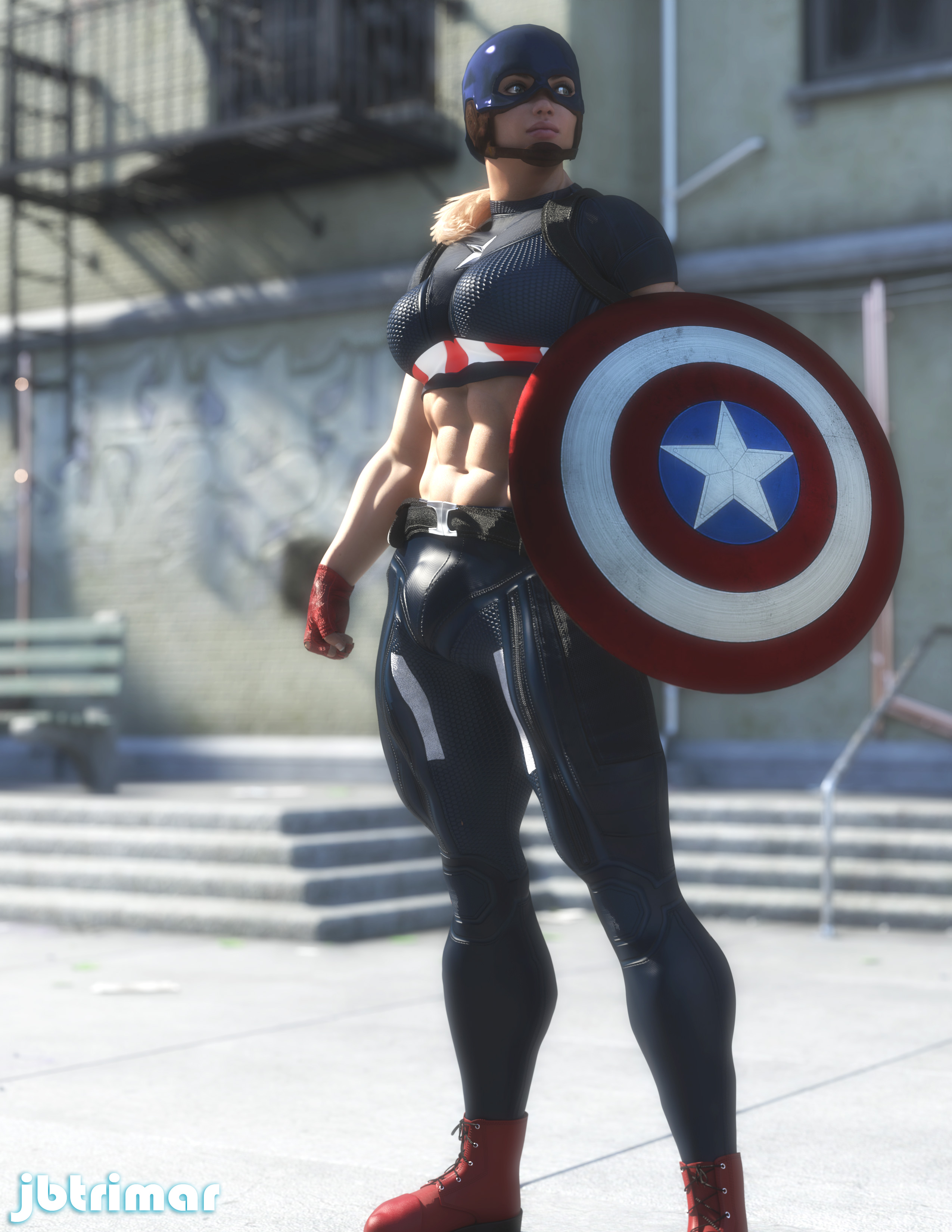 Captain America (Marvel) Rule 34 Image