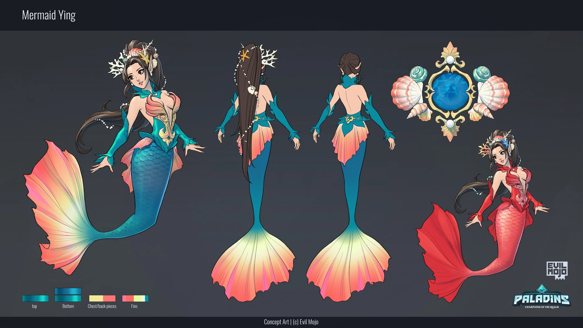 Mermaid Ying (Hi-Rez Studios) Rule 34 Image