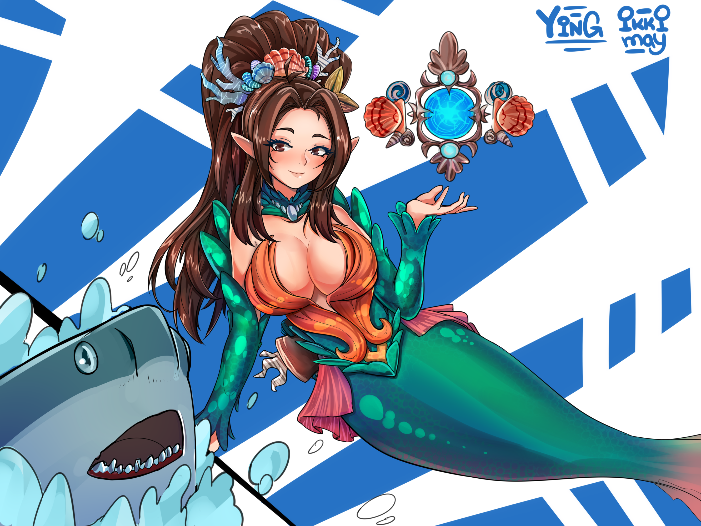 Mermaid Ying (Hi-Rez Studios) Rule 34 Image