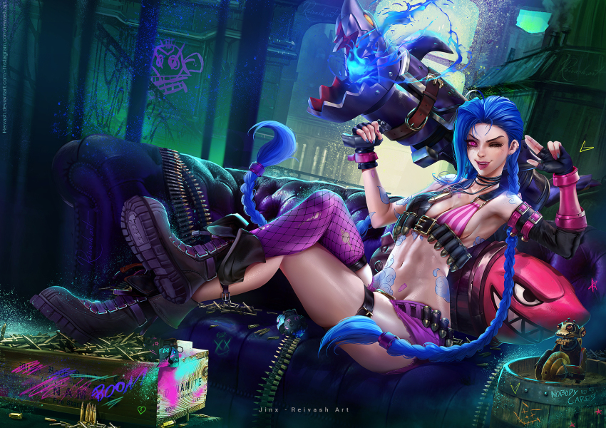 Jinx (League Of Legends) Rule 34 Image