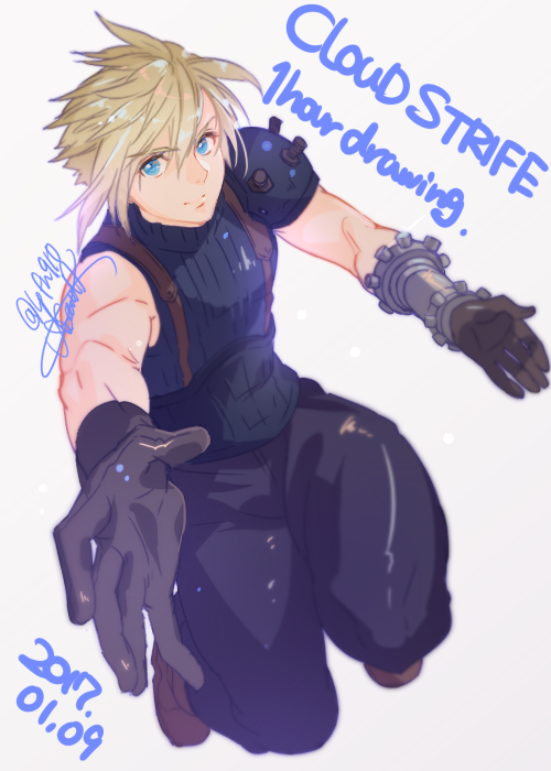 Cloud Strife (Final Fantasy) Rule 34 Image