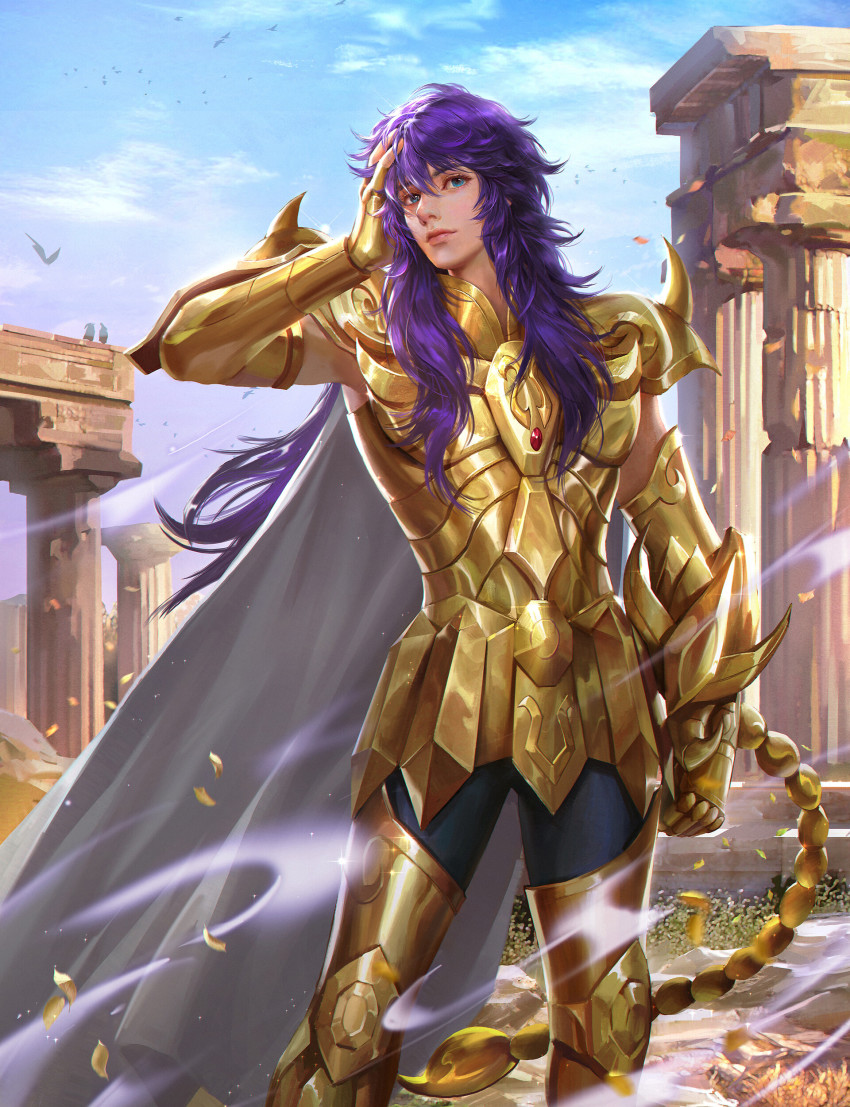 Scorpio Milo (Saint Seiya) Rule 34 Image