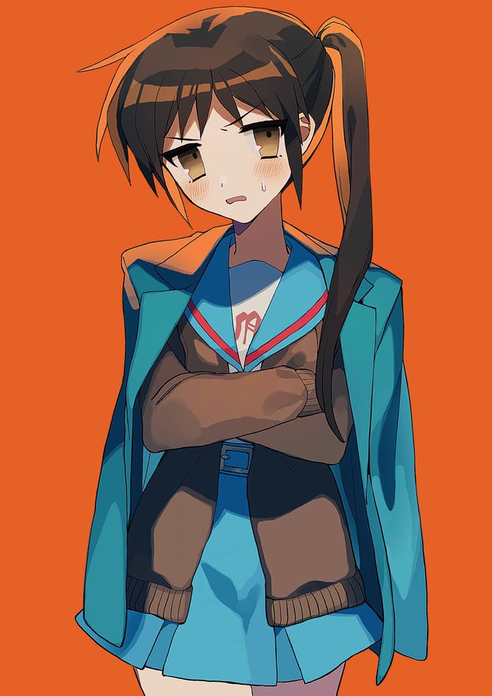 Kyonko (Suzumiya Haruhi No Yuuutsu) Rule 34 Image