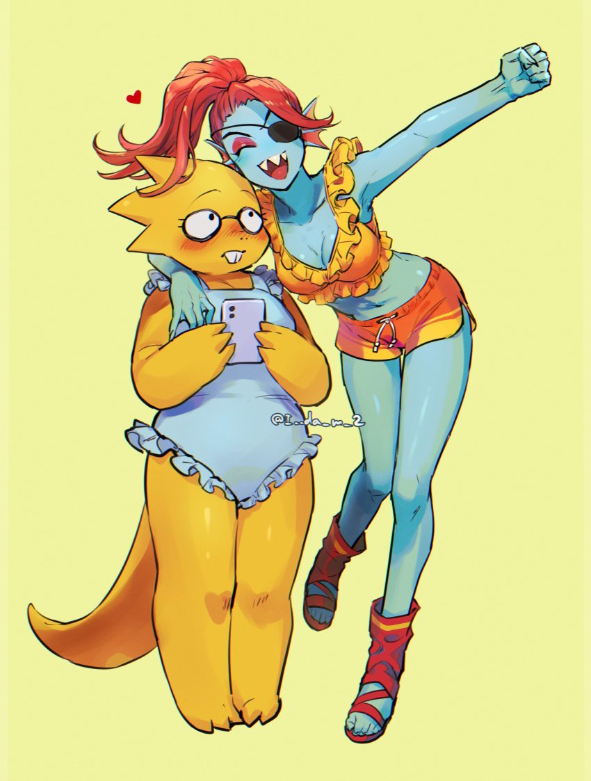 Alphys (Undertale) Rule 34 Image