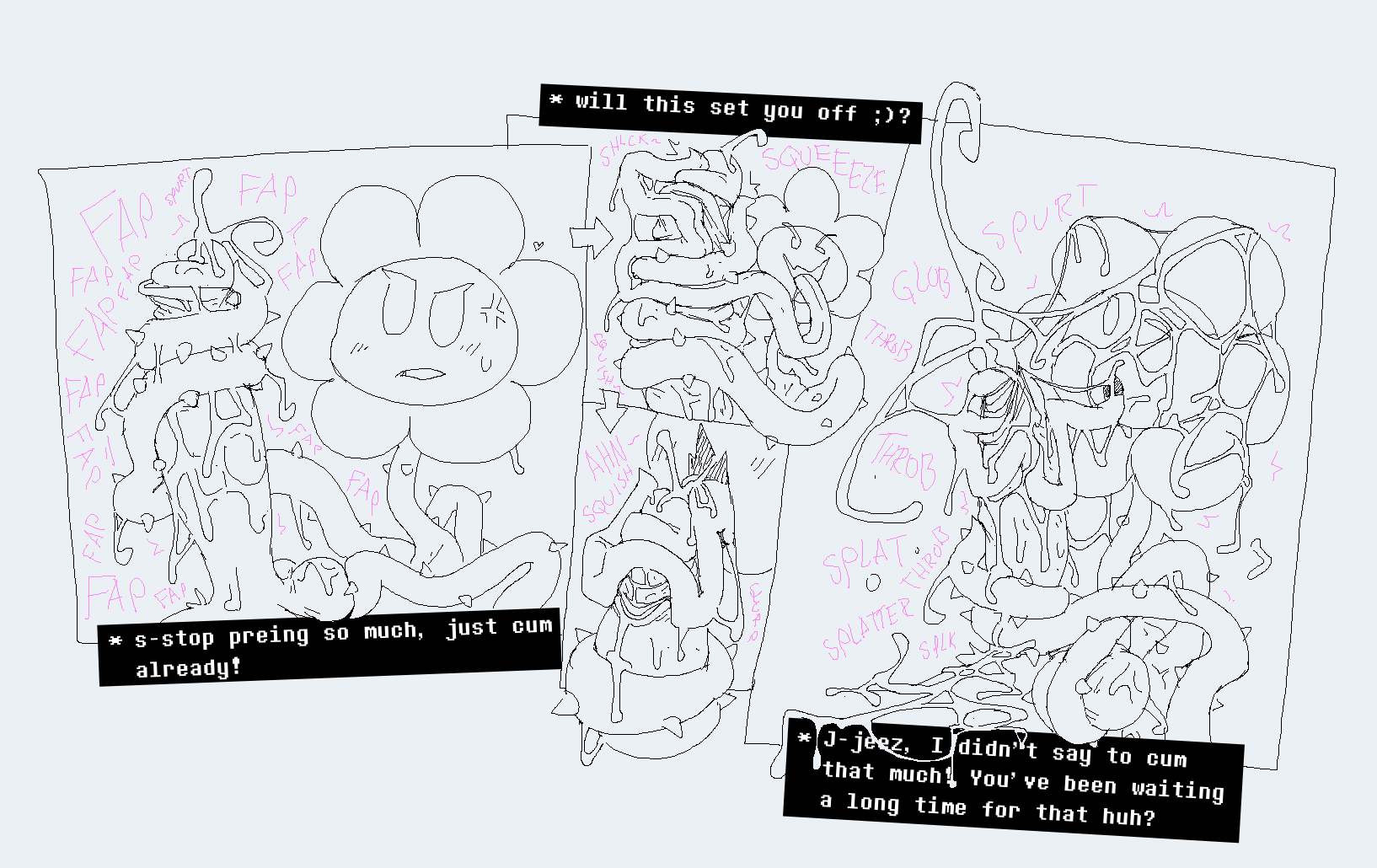 Flowey The Flower (Undertale) Rule 34 Image
