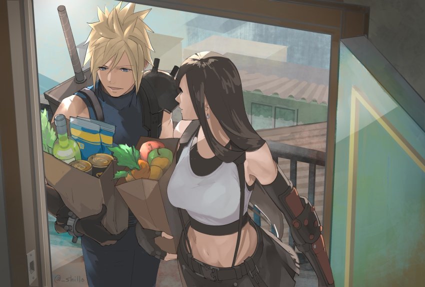 Cloud Strife (Final Fantasy) Rule 34 Image
