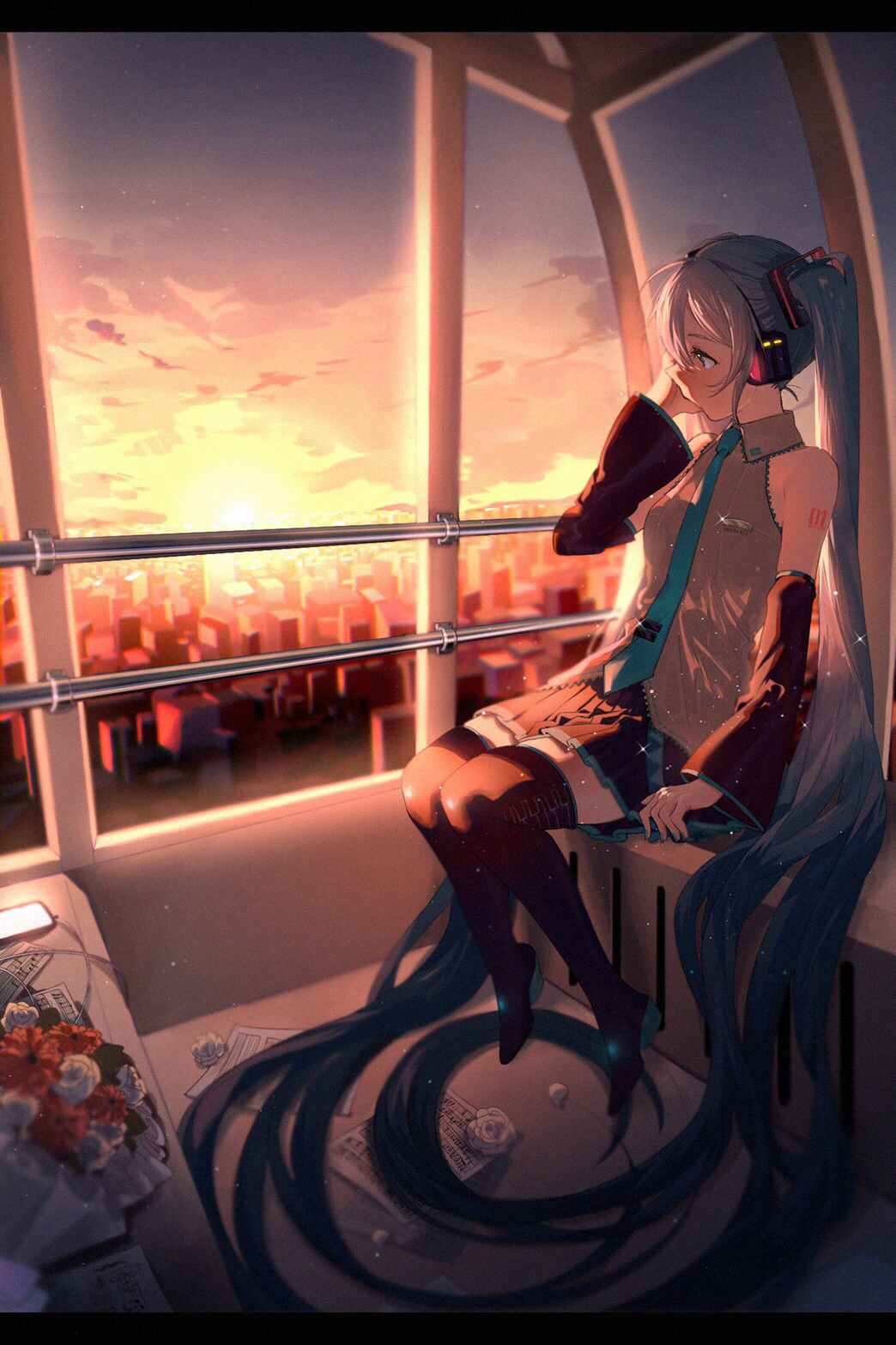 Hatsune Miku (Vocaloid) Rule 34 Image