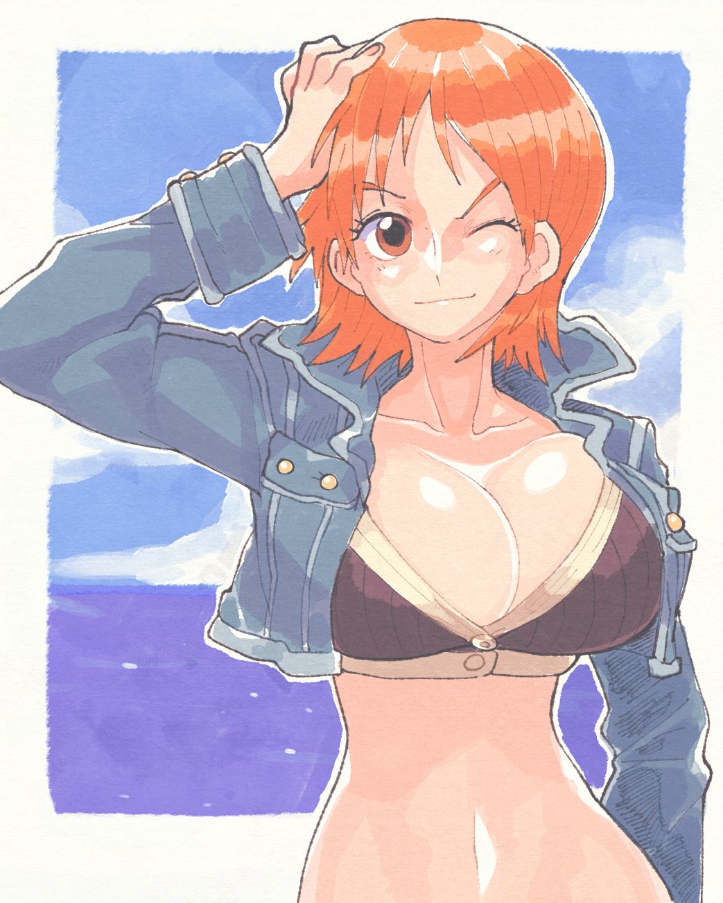 Nami (One Piece) Rule 34 Image