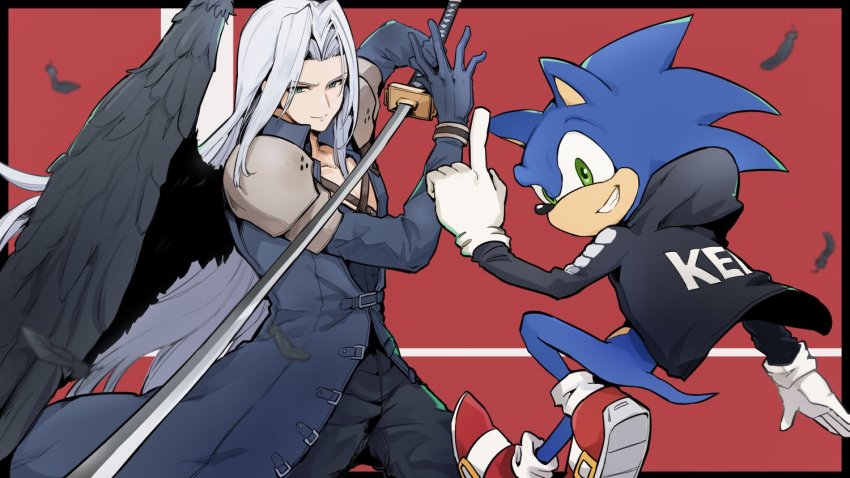 Sephiroth (Final Fantasy) Rule 34 Image