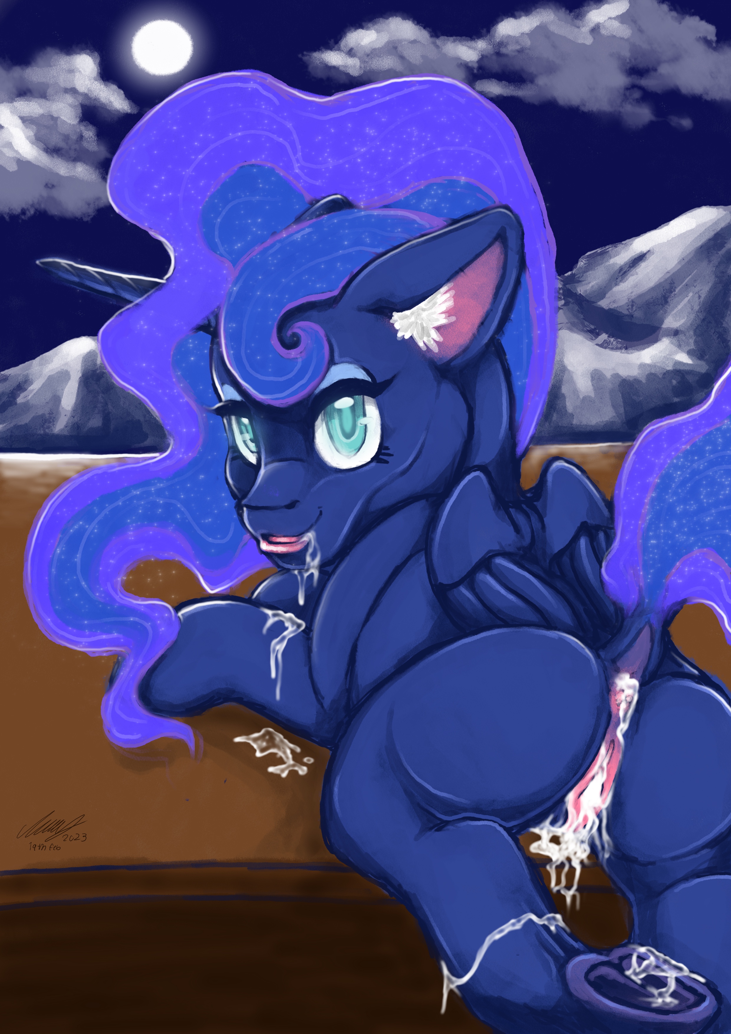 Nightmare Moon (Mlp) Rule 34 Image