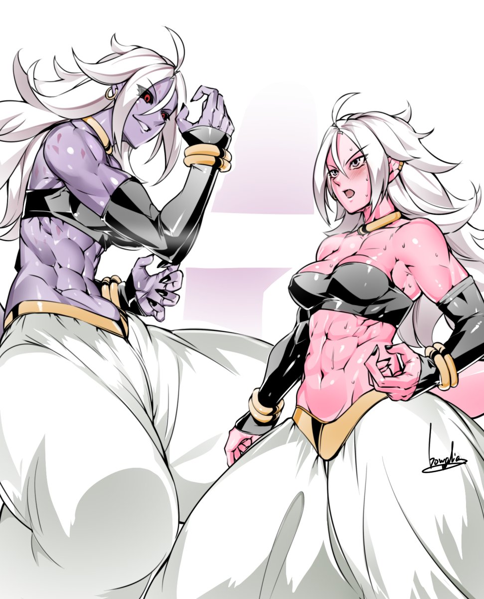 Android 21 (Dragon Ball) Rule 34 Image