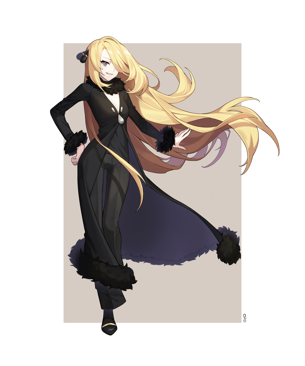 Cynthia (Pokemon) Rule 34 Image